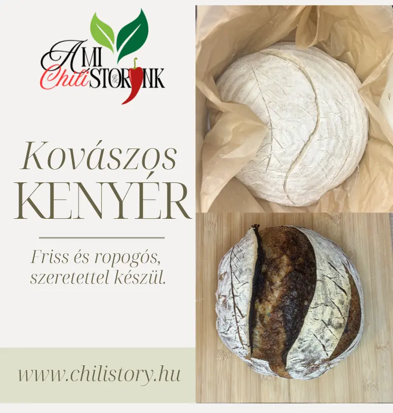 Vadkovászos kenyér
