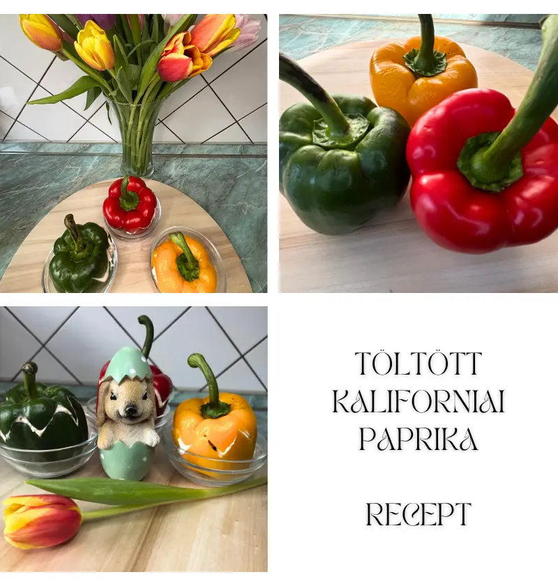 Töltött kaliforniai paprika